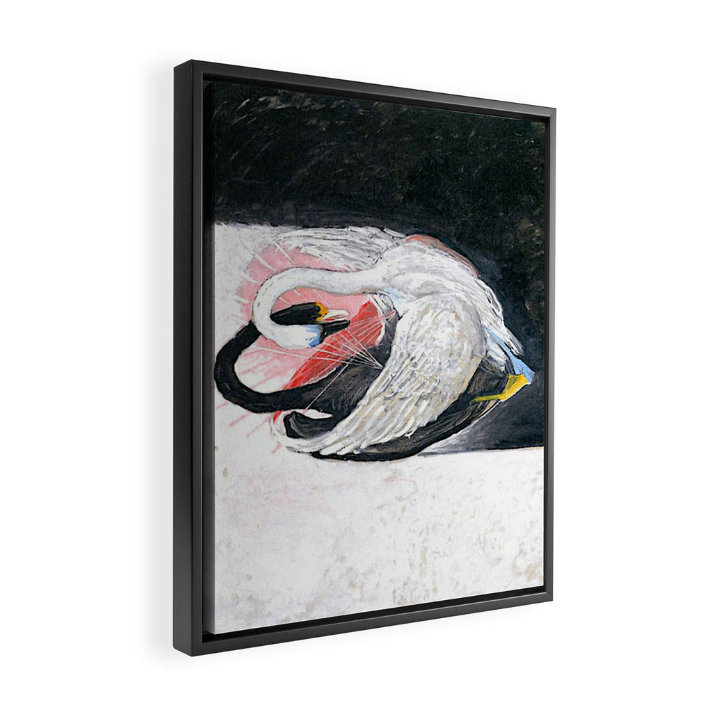 Hilma af klint the Swan No 05 Framed Canvas Print Gallery Image 2