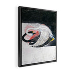 Hilma af klint the Swan No 05 Framed Canvas Print Gallery Image 2