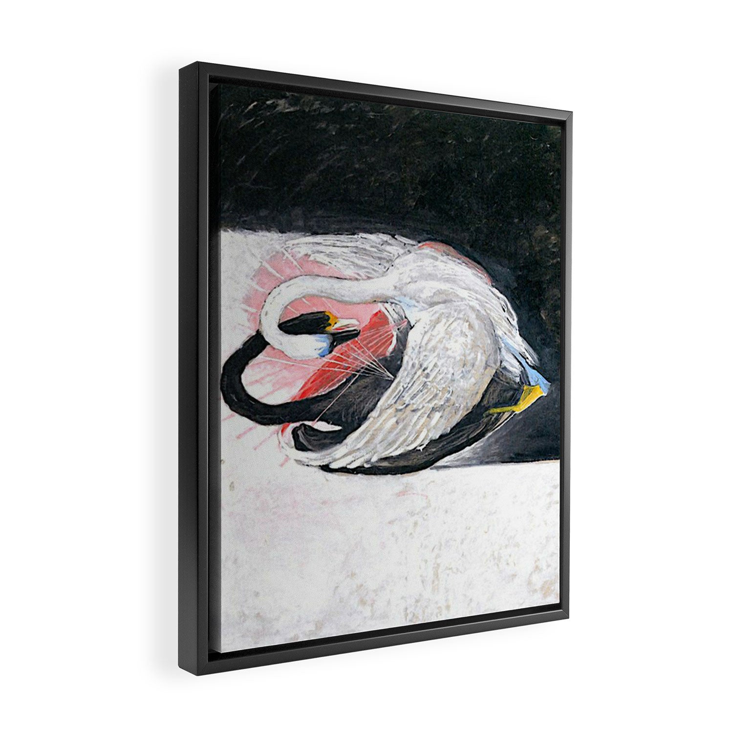 Hilma af klint the Swan No 05 Framed Canvas Print Gallery Image 2