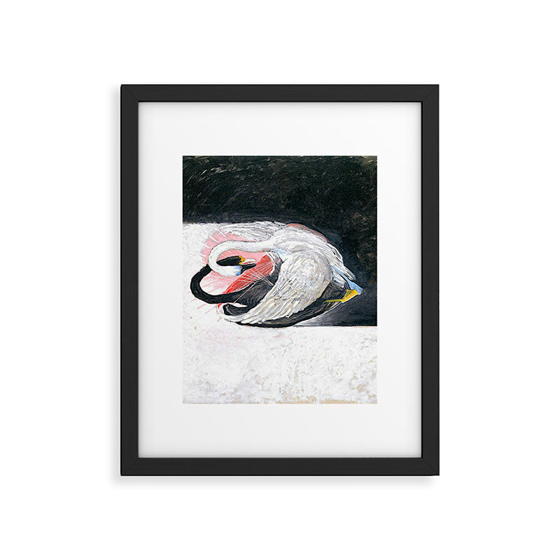Hilma af klint the Swan No 05 Framed Art Print Gallery Image 4