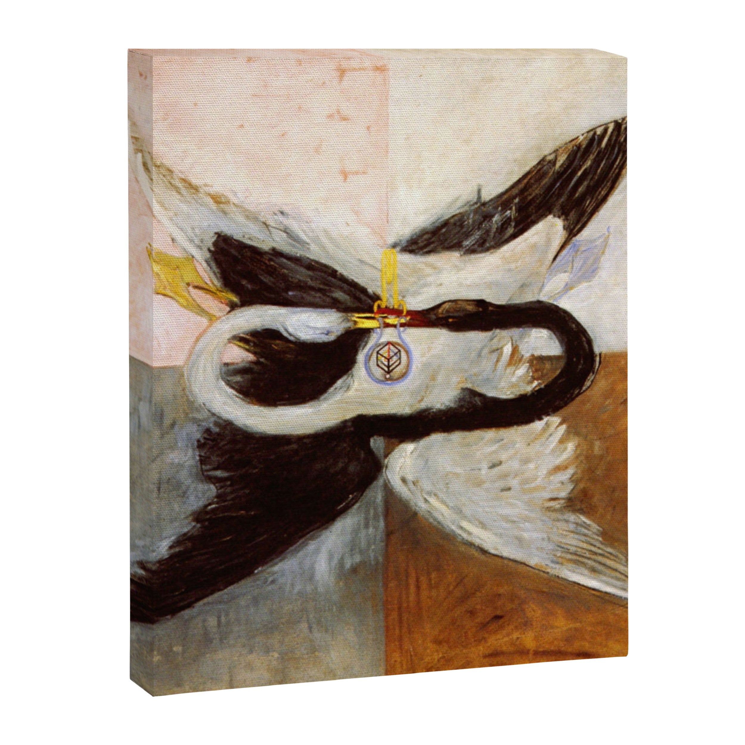 Hilma af klint The Swan,No,3 Canvas Print Gallery Image 8