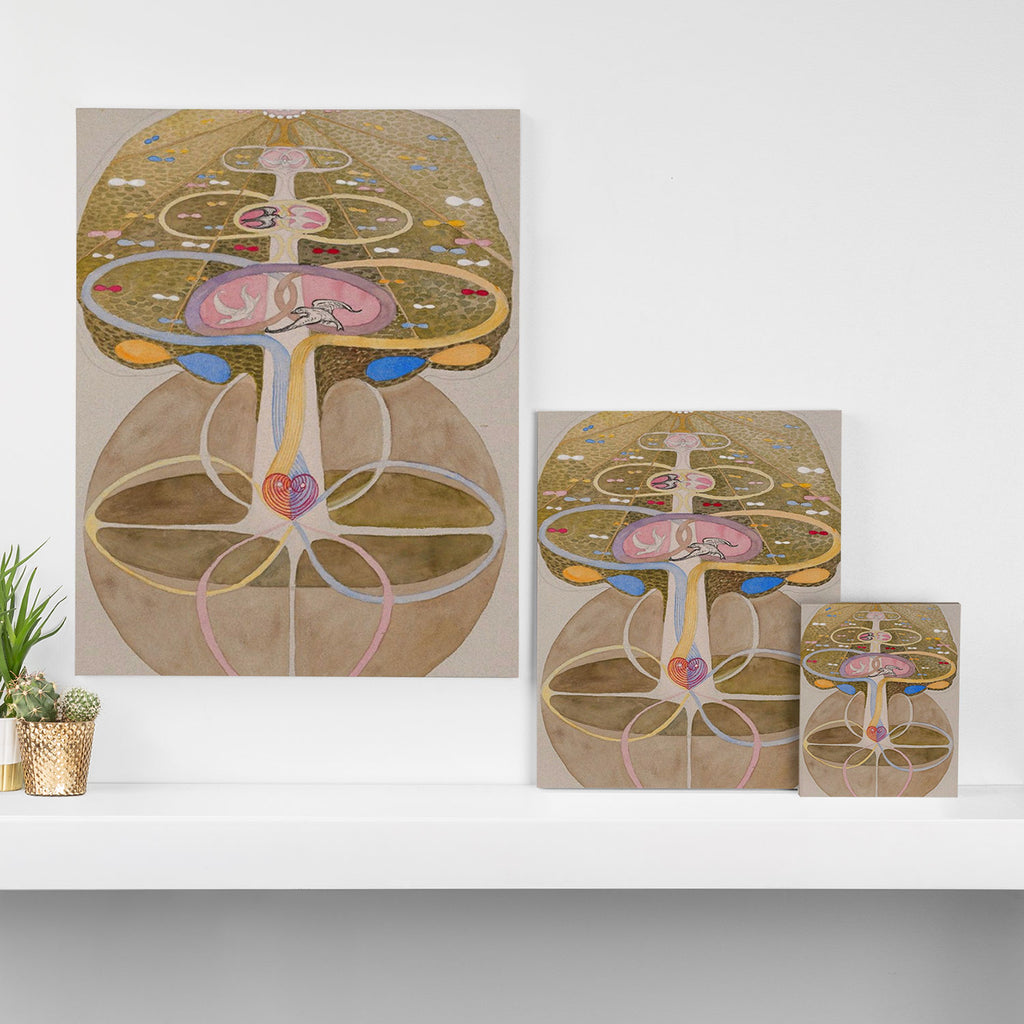 Hilma af Klint The Tree Of Knowledge No . 1 ,A ( 1913) Canvas Print Gallery Image 3