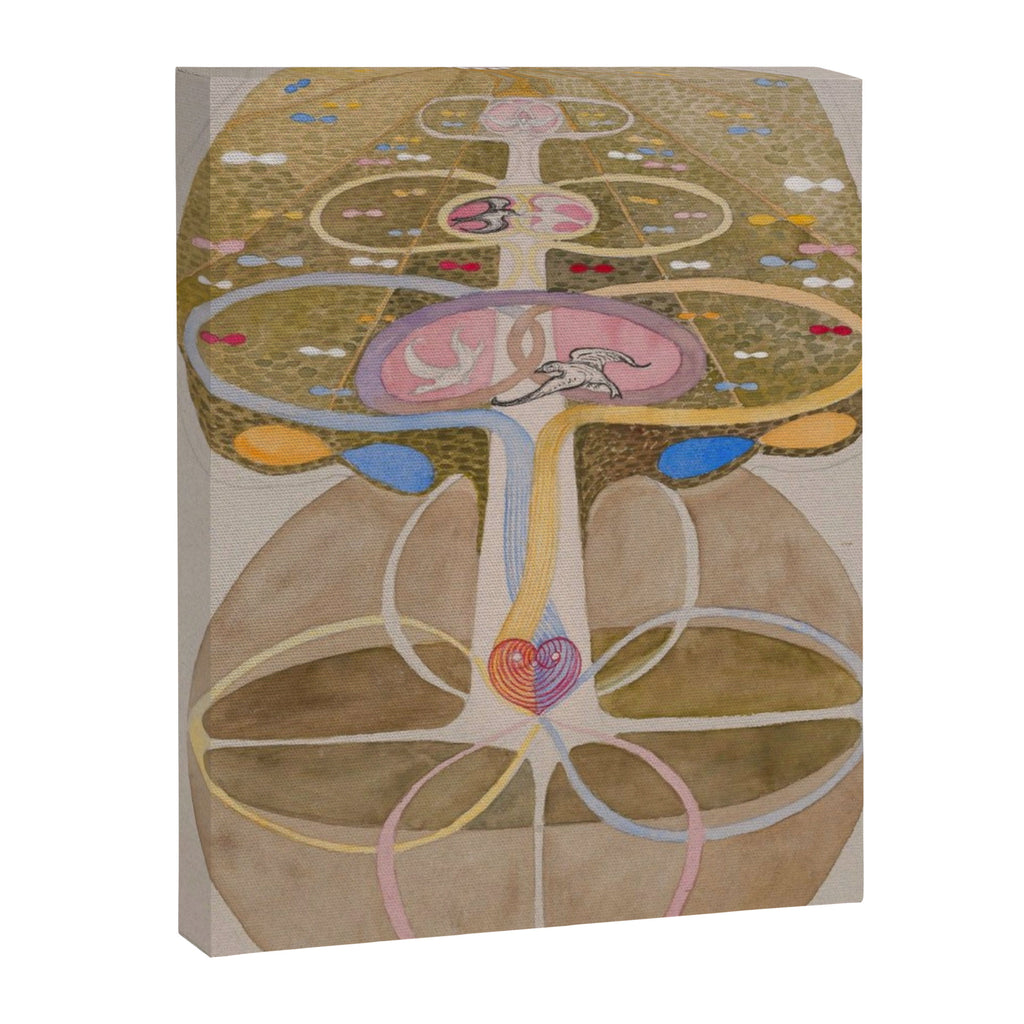 Hilma af Klint The Tree Of Knowledge No . 1 ,A ( 1913) Canvas Print Gallery Image 8