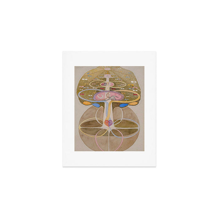 Hilma af Klint The Tree Of Knowledge No . 1 ,A ( 1913) Art Print Gallery Image 1