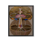 Hilma af Klint The Tree Of Knowledge No . 1 ,B ( 1913) Framed Canvas Print Gallery Image 8