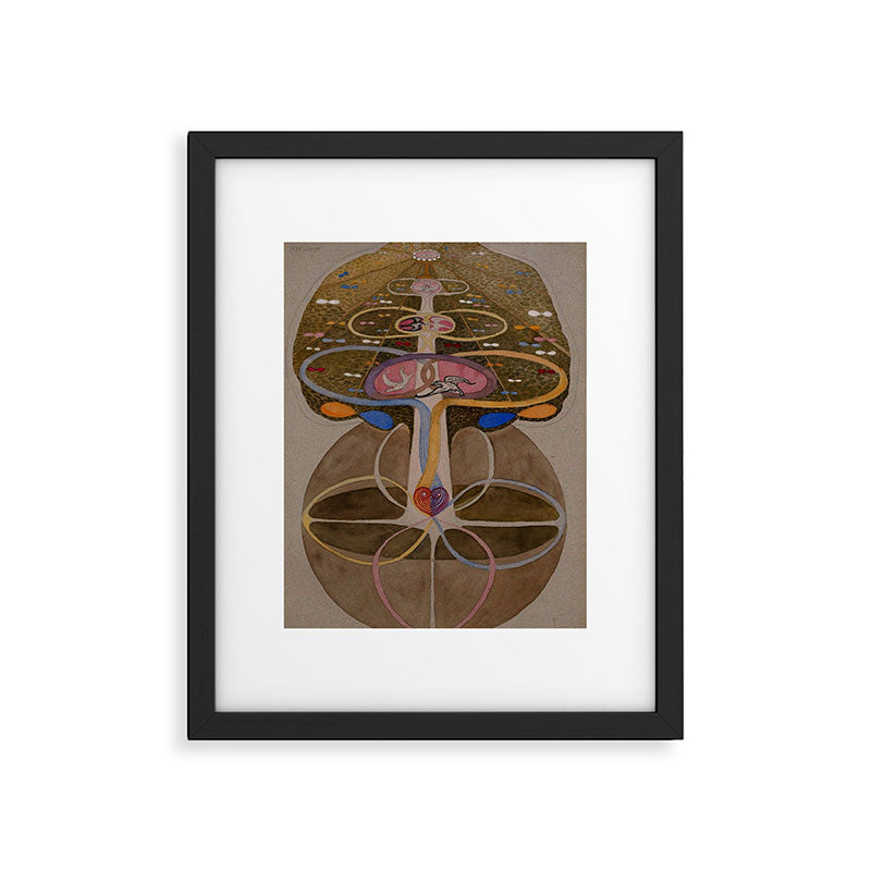 Hilma af Klint The Tree Of Knowledge No . 1 ,B ( 1913) Framed Art Print Gallery Image 6