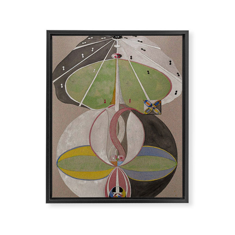 Hilma af Klint The Tree Of Knowledge No . 5 ,A ( 1915) Framed Canvas Print Gallery Image 8