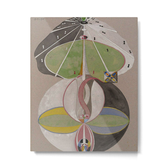 Hilma af Klint The Tree Of Knowledge No . 5 ,A ( 1915) Metal Print Gallery Image 1