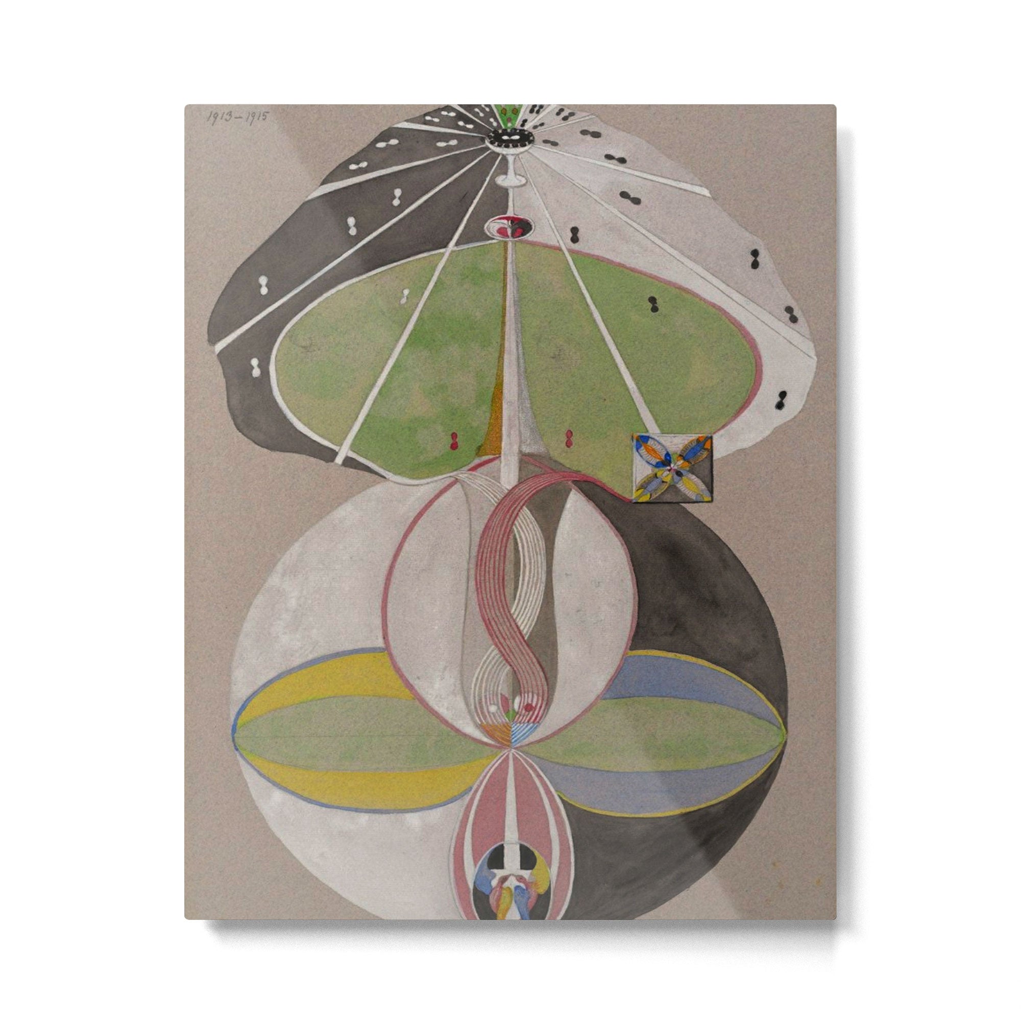Hilma af Klint The Tree Of Knowledge No . 5 ,A ( 1915) Metal Print Gallery Image 6