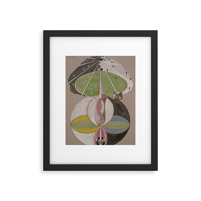 Hilma af Klint The Tree Of Knowledge No . 5 ,A ( 1915) Framed Art Print Gallery Image 1