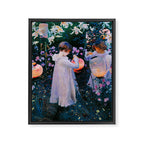 John Singer Sargent Oeillet, Lily, Lily, Rose (1886) Framed Canvas Print Gallery Image 8