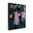 John Singer Sargent Oeillet, Lily, Lily, Rose (1886) Framed Canvas Print Gallery Image 2
