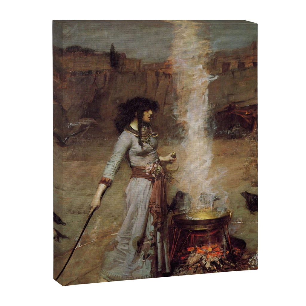 John William Waterhouse The Magic Circle Canvas Print Gallery Image 8