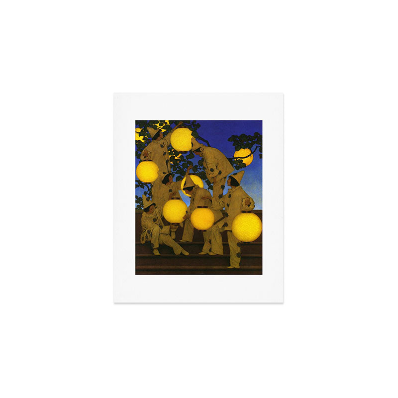 Maxfield Parrish - The Lantern Bearers , 1908 Art Print Gallery Image 1