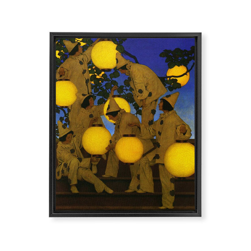Maxfield Parrish - The Lantern Bearers , 1908 Framed Canvas Print Gallery Image 8