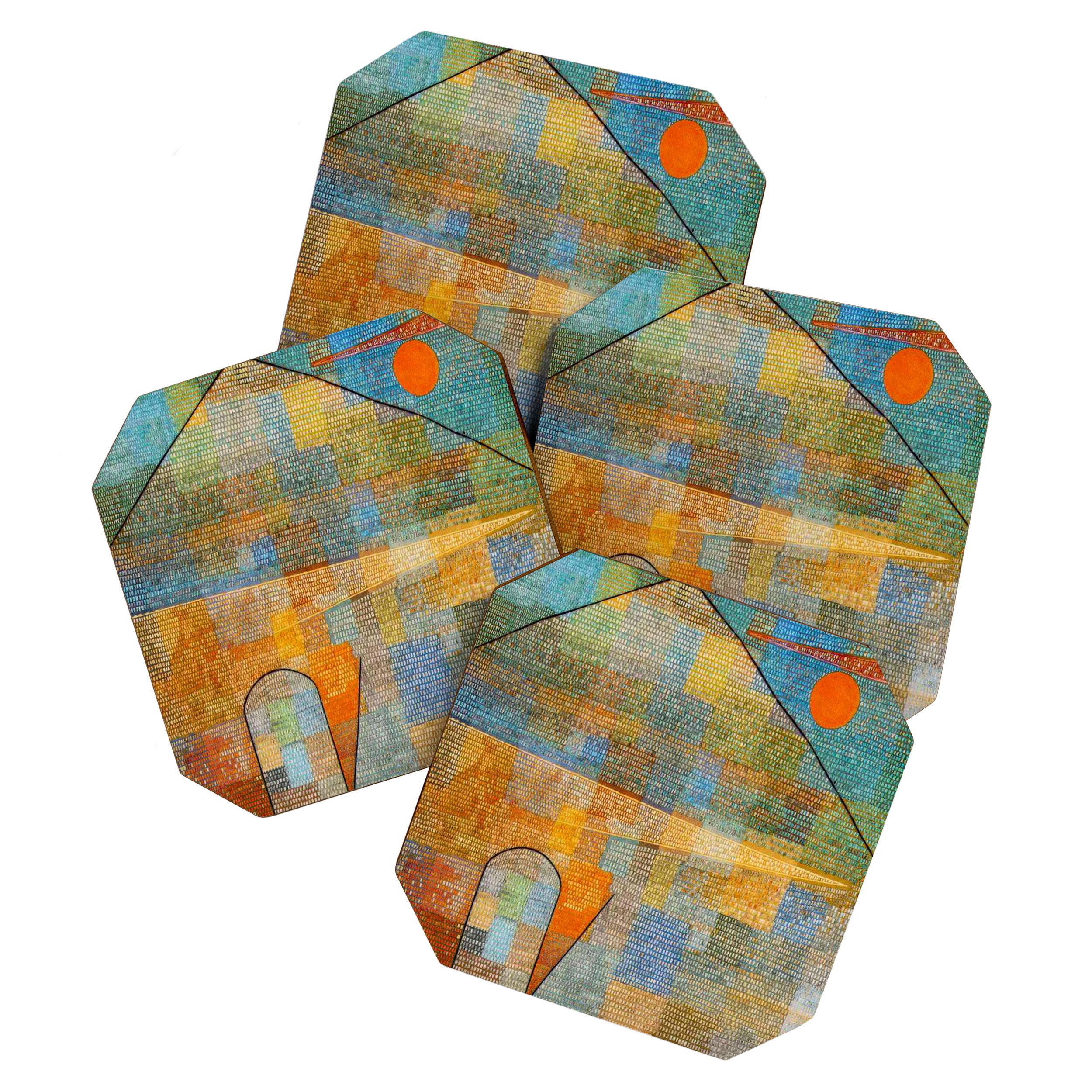 Paul Klee Ad Parnassum Coaster Gallery Image 1