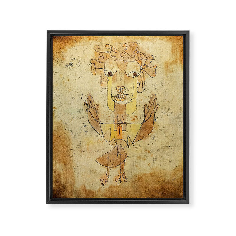  Paul Klee Angelus Novus 1920 Framed Canvas Print Gallery Image 3