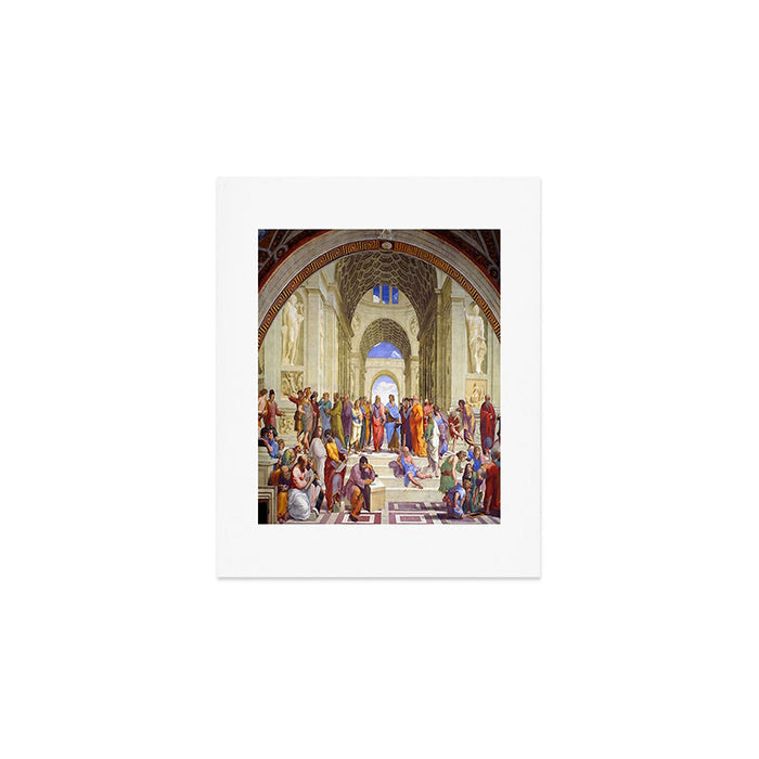 Raffaello Sanzio da Urbino - The School of Athens, 1509-1510 Art Print Gallery Image 1