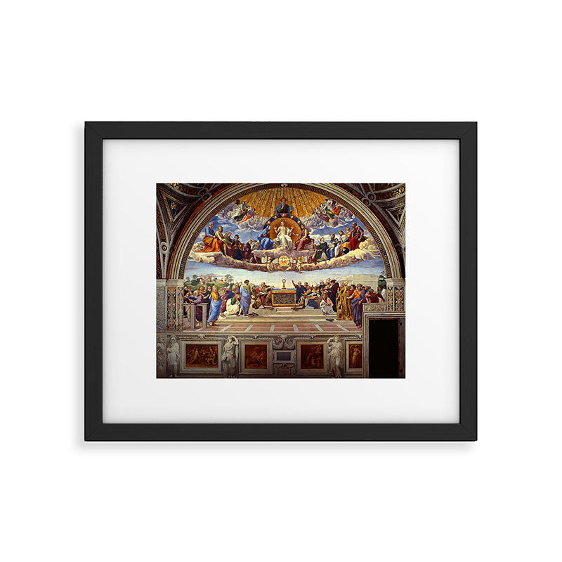 Raphael The Disputation of the Holy Sacrament  Framed Art Print Gallery Image 6