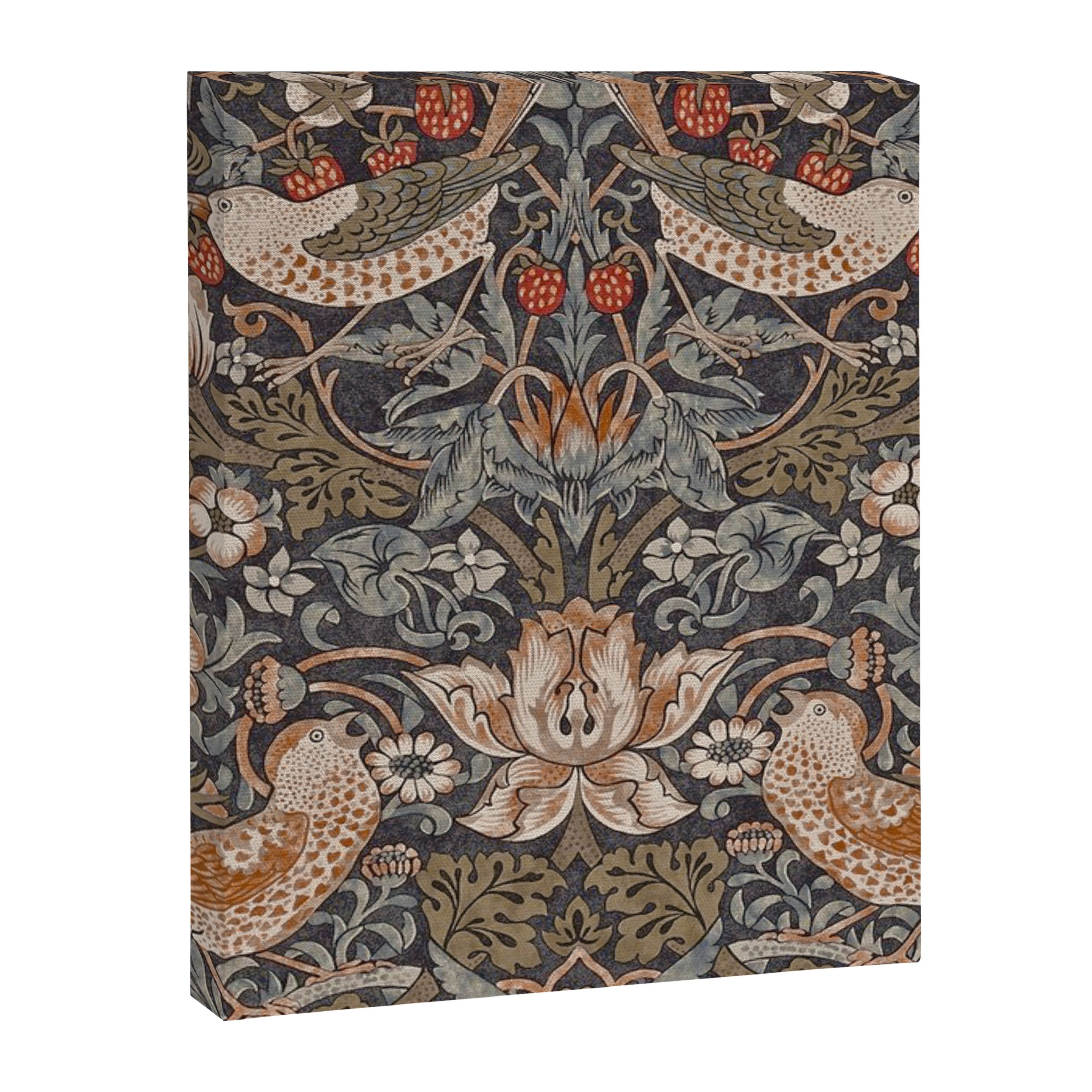 Strawberry thief, William Morris  Canvas Print Gallery Image 8