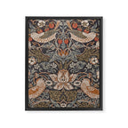 Strawberry thief, William Morris  Framed Canvas Print Gallery Image 8