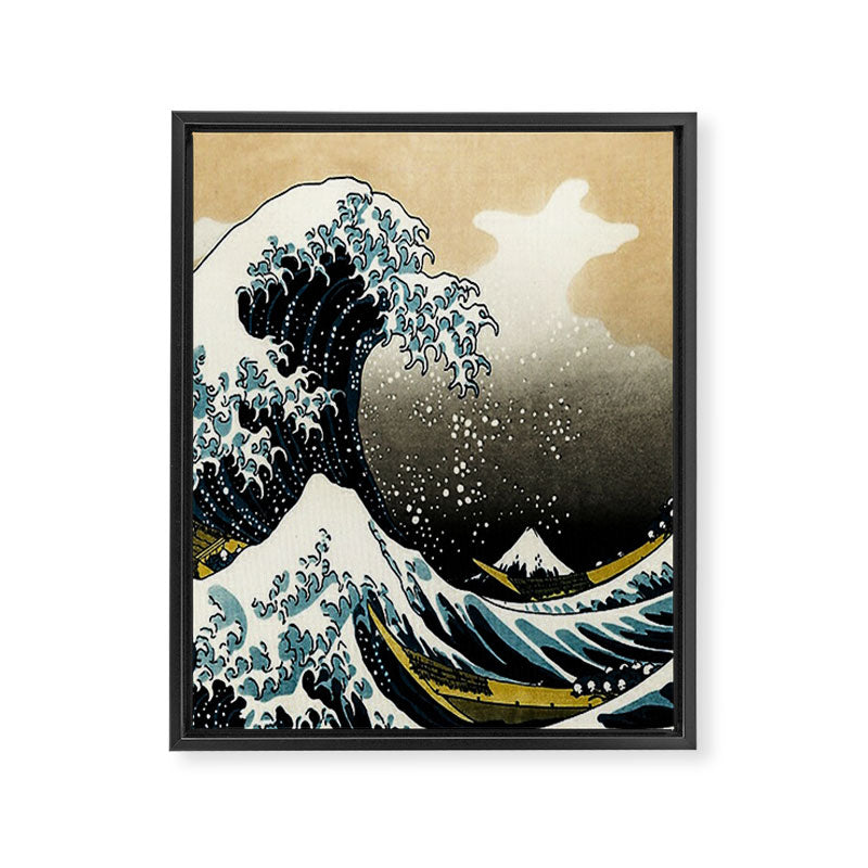 The Great Wave Off Kanagawa ,No.2, Framed Canvas Print Gallery Image 8