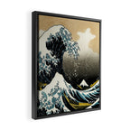The Great Wave Off Kanagawa ,No.2, Framed Canvas Print Gallery Image 2