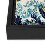 The Great Wave Off Kanagawa,No.3, Framed Canvas Print Gallery Image 3