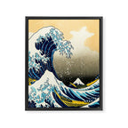The Great Wave Off Kanagawa,No.3, Framed Canvas Print Gallery Image 8