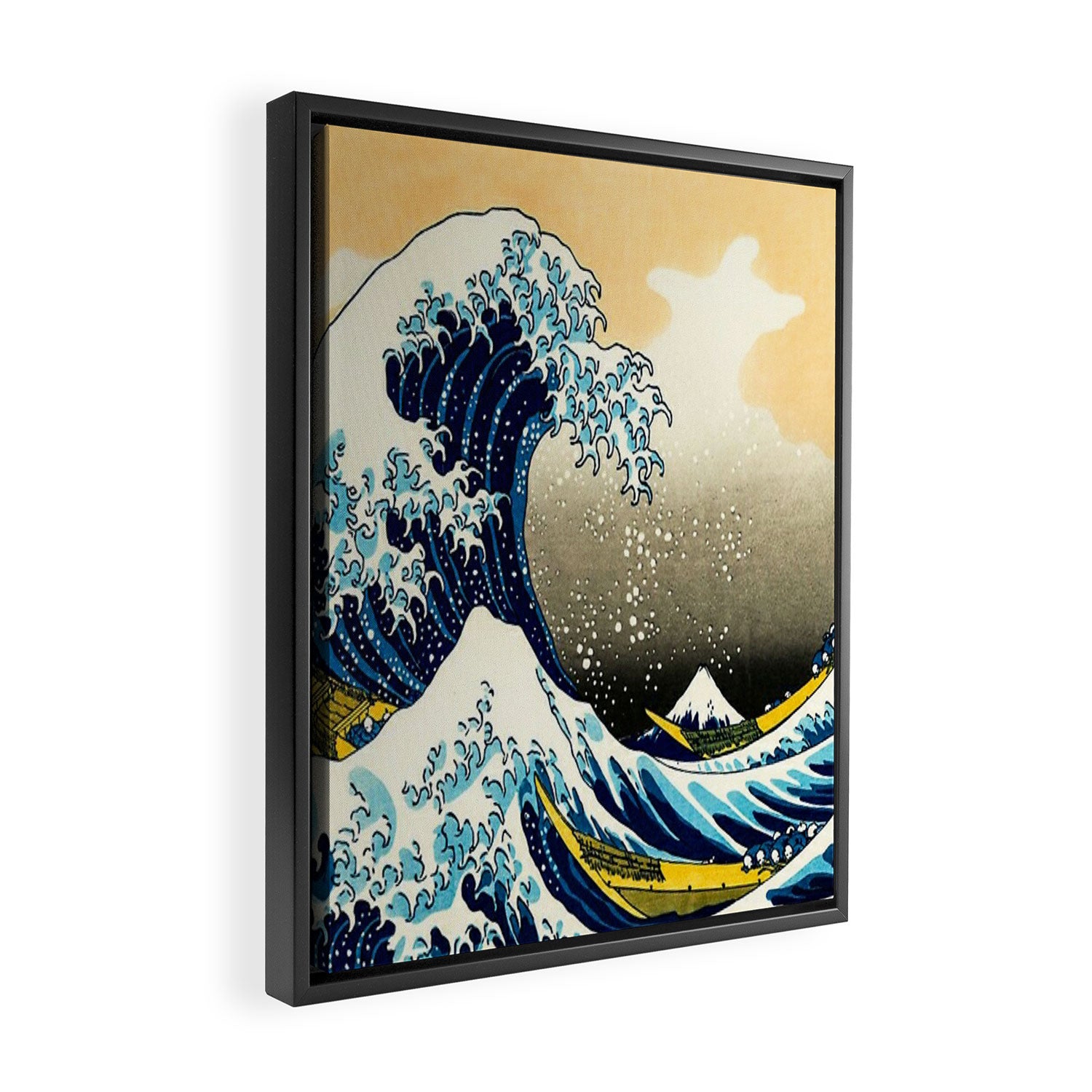 The Great Wave Off Kanagawa,No.3, Framed Canvas Print Gallery Image 2