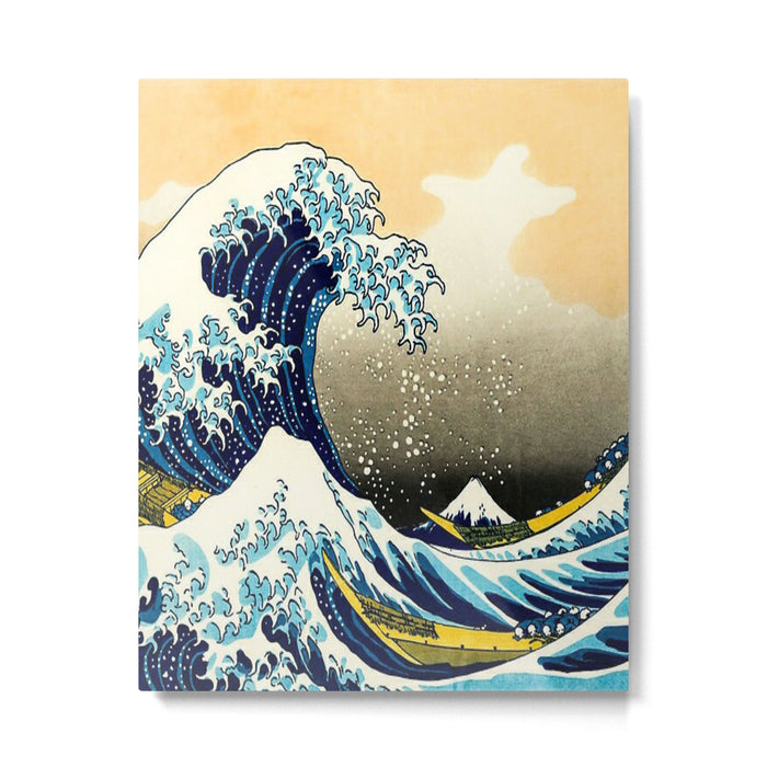 The Great Wave Off Kanagawa,No.3, Metal Print Gallery Image 1