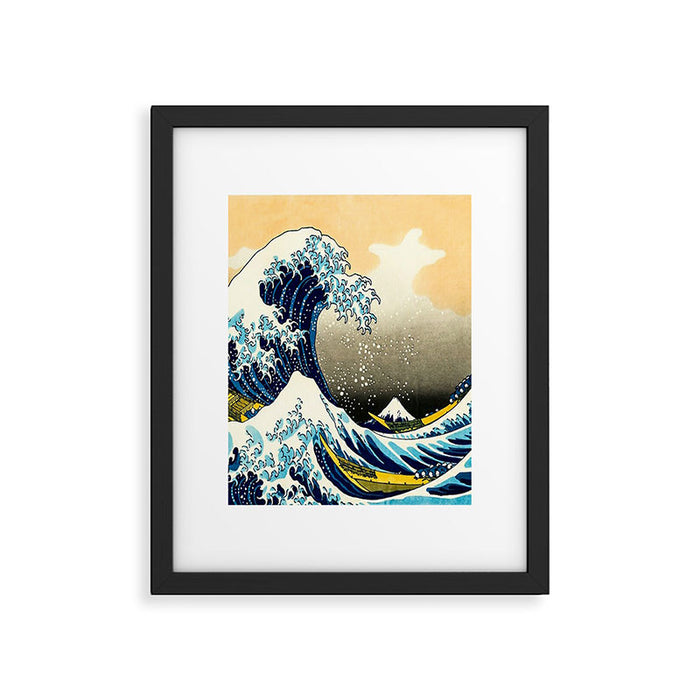 The Great Wave Off Kanagawa,No.3, Framed Art Print Gallery Image 1