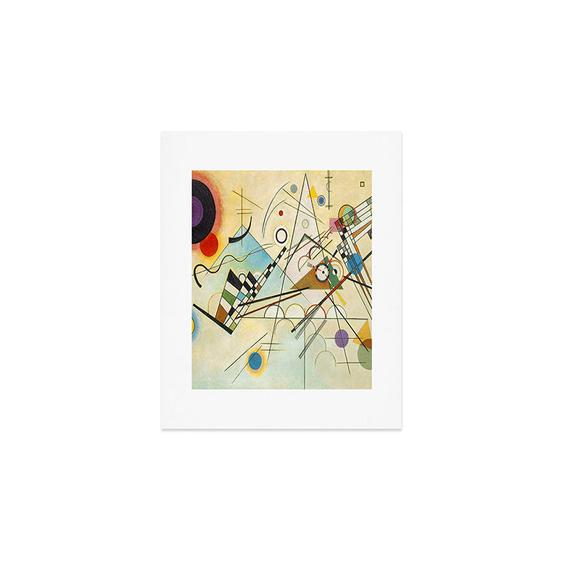 Wassily Kandinsky Composition 8 Art Print Gallery Image 1