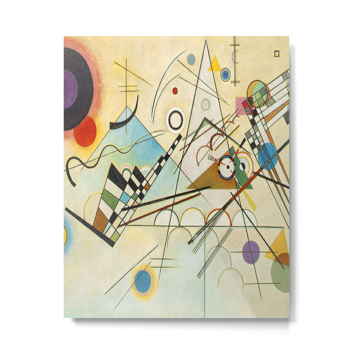 Wassily Kandinsky Composition 8 Metal Print Gallery Image 1