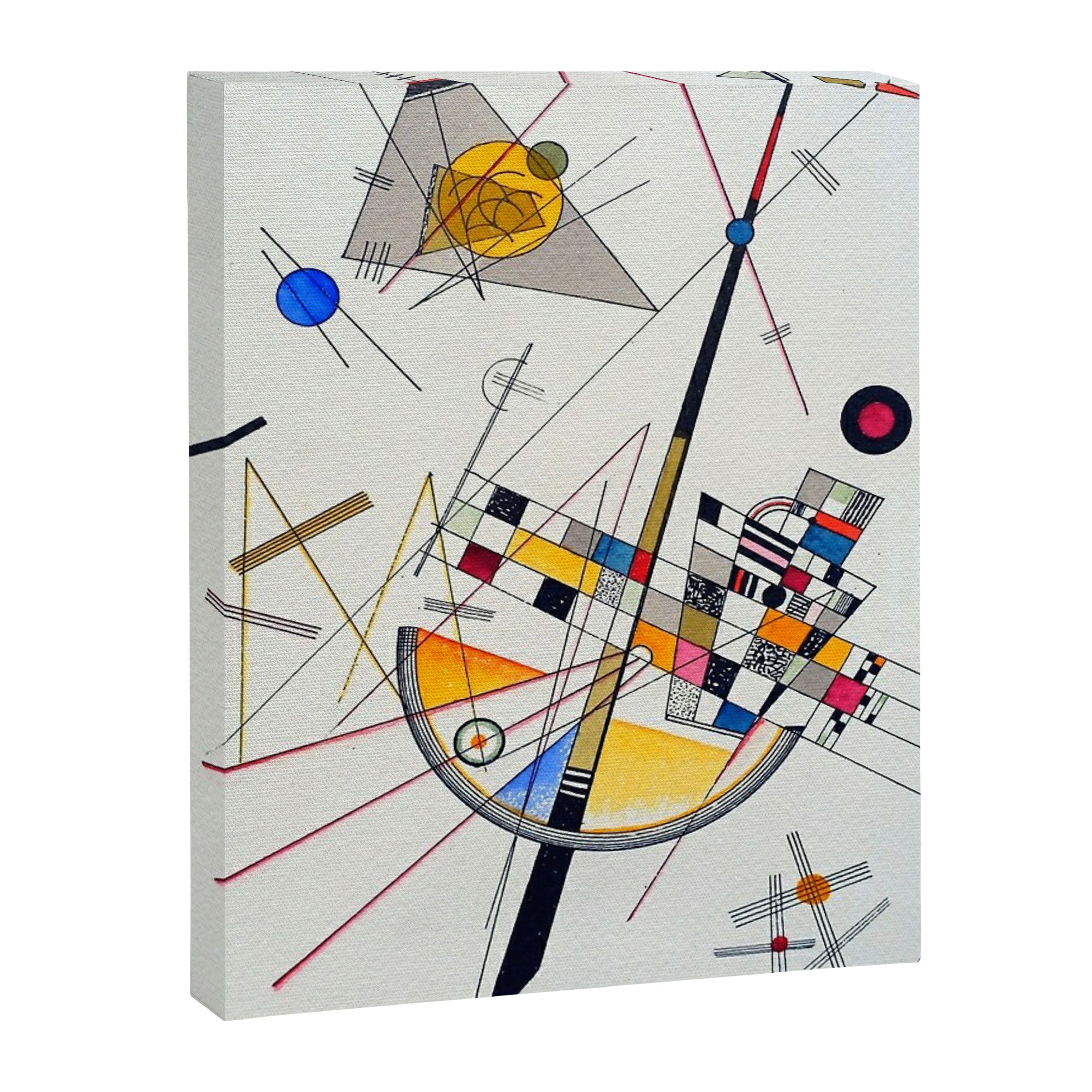 Wassily Kandinsky Delicate Tension Canvas Print Gallery Image 8