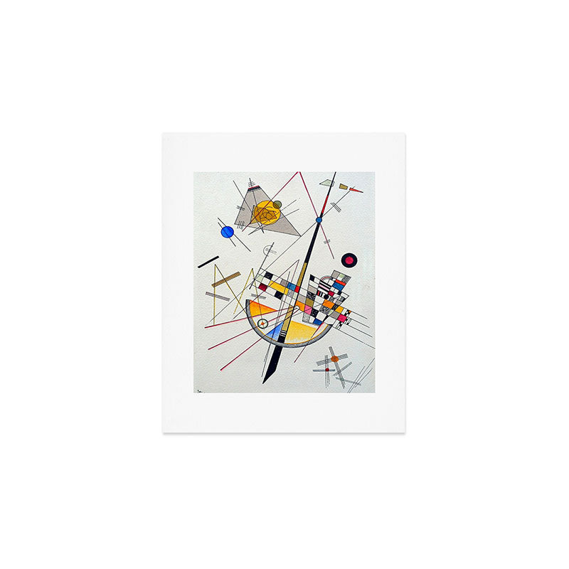Wassily Kandinsky Delicate Tension Art Print Gallery Image 1