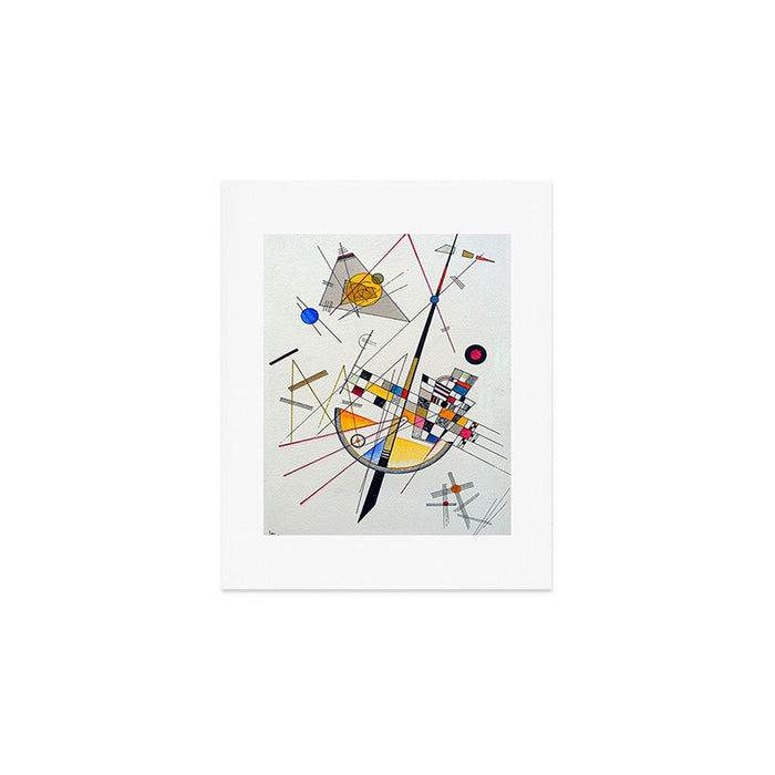 Wassily Kandinsky Delicate Tension Art Print Gallery Image 1