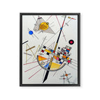 Wassily Kandinsky Delicate Tension Framed Canvas Print Gallery Image 8
