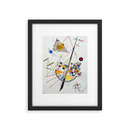 Wassily Kandinsky Delicate Tension Framed Art Print Gallery Image 4