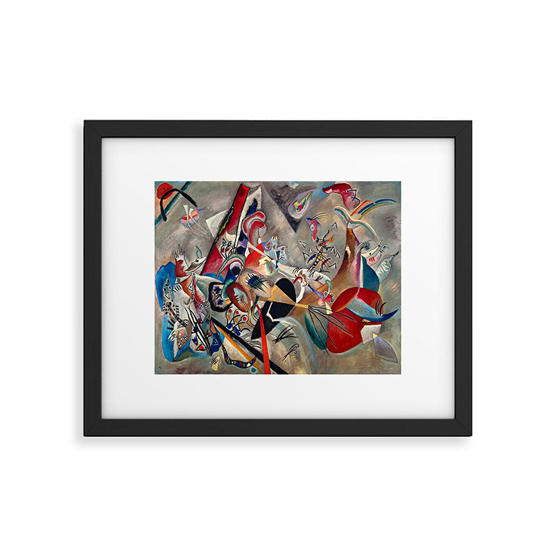 Wassily Kandinsky In the Grey, 1919  Framed Art Print Gallery Image 6