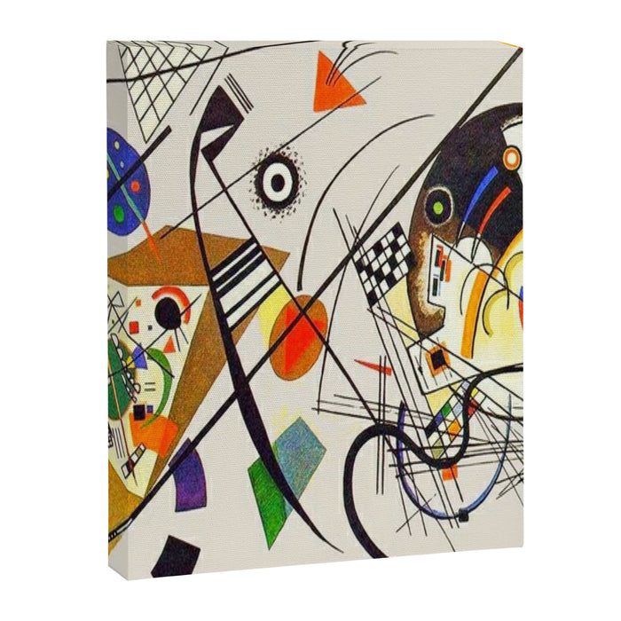 Wassily Kandinsky Transverse Line, No, 01. Canvas Print Gallery Image 1