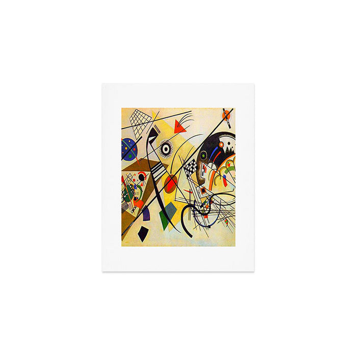 Wassily Kandinsky Transverse Line, colorful  Art Print Gallery Image 1