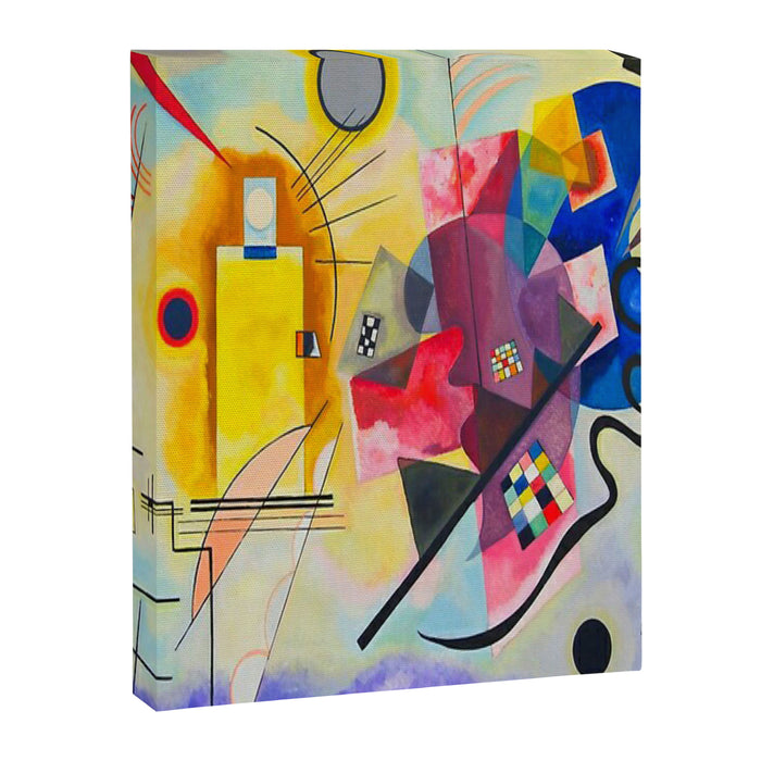 Wassily Kandinsky Yellow Red Blue Canvas Print Gallery Image 1