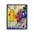 Wassily Kandinsky Yellow Red Blue Framed Canvas Print Gallery Image 8