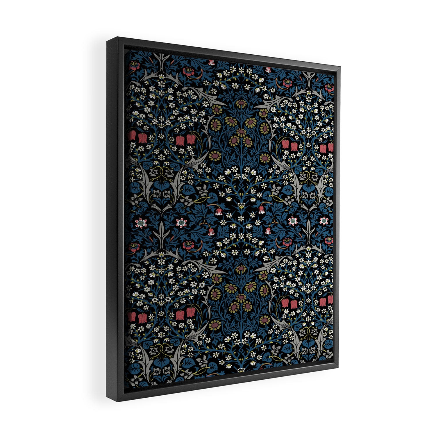 William Morris Blackthorn,No, 02. Framed Canvas Print Gallery Image 2