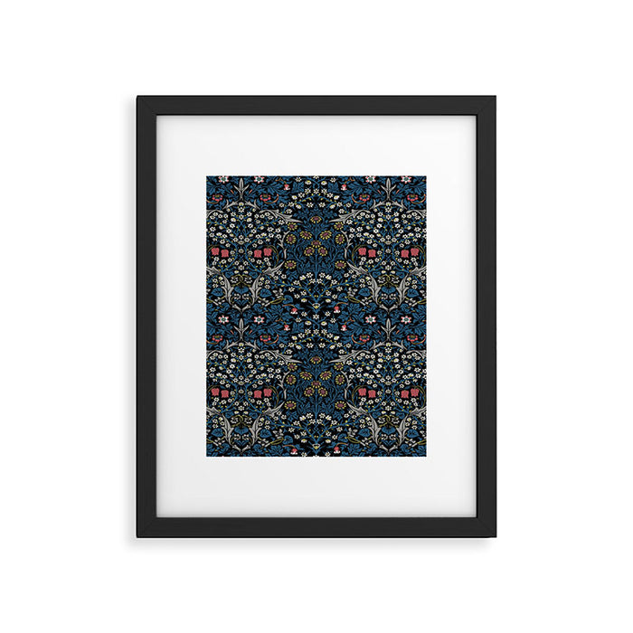 William Morris Blackthorn,No, 02. Framed Art Print Gallery Image 1