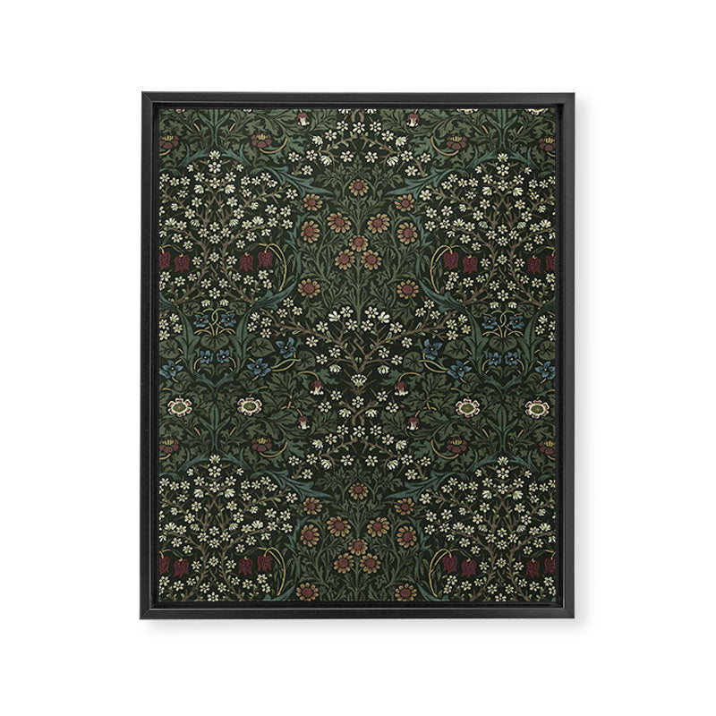 William Morris Blackthorn,No,01. Framed Canvas Print Gallery Image 8