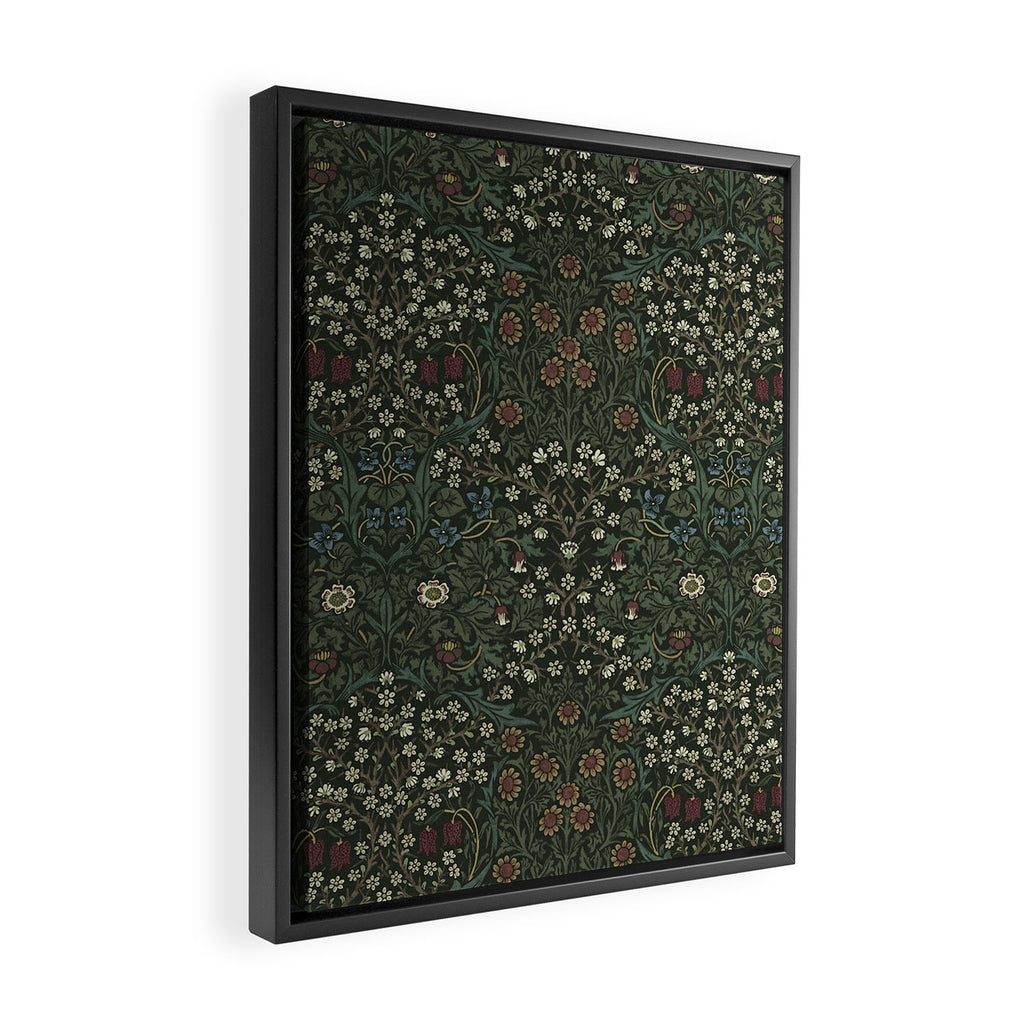 William Morris Blackthorn,No,01. Framed Canvas Print Gallery Image 2
