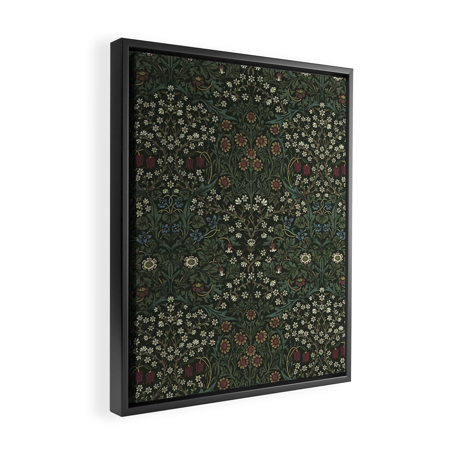 William Morris Blackthorn,No,01. Framed Canvas Print Gallery Image 2