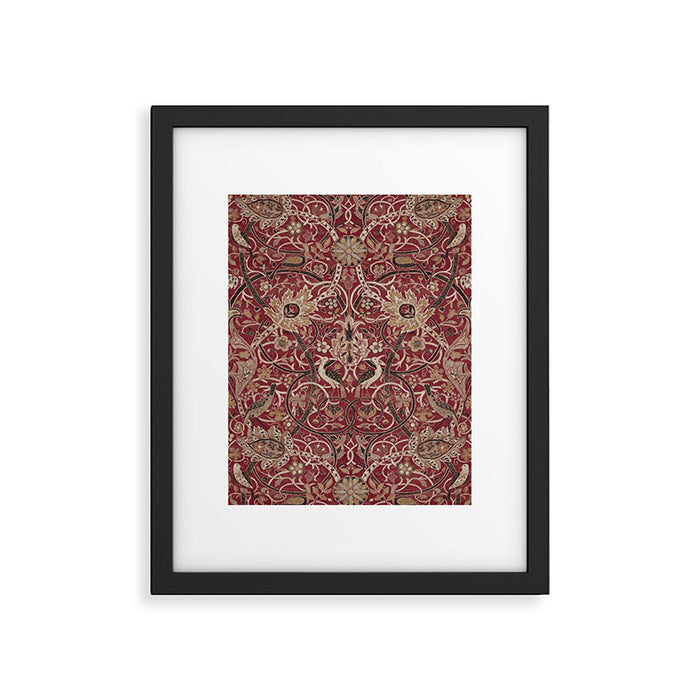 William Morris Bullerswood Red,No.2, Framed Art Print Gallery Image 1